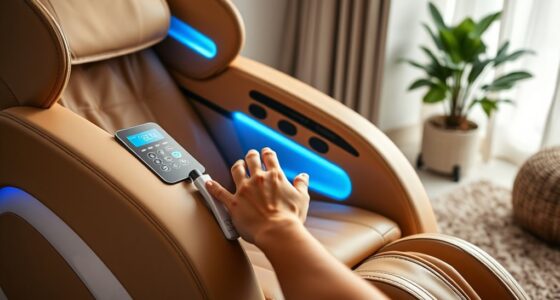 customizable massage settings