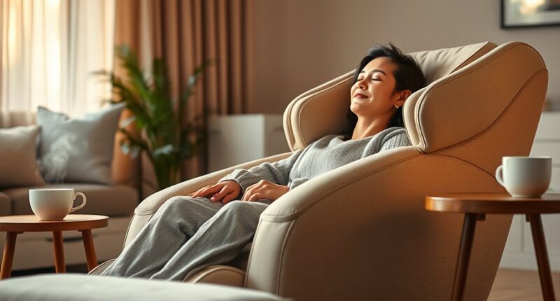 daily massage chair routine