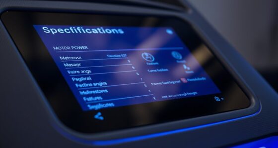 decoding massage chair specs