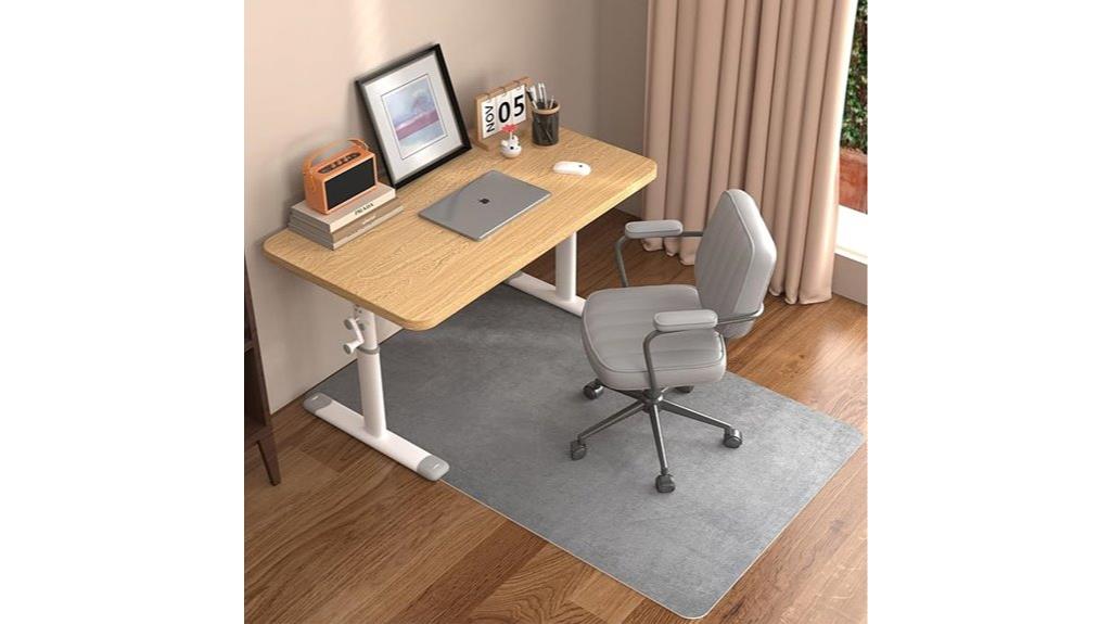 desk chair mat hardwood