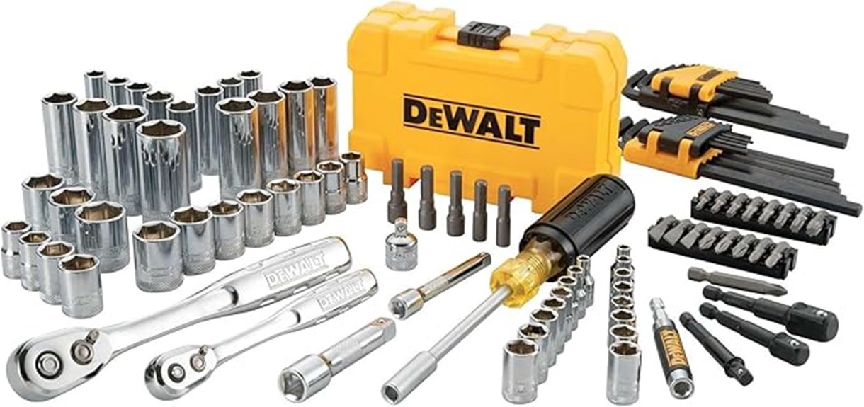 dewalt mechanics tool set