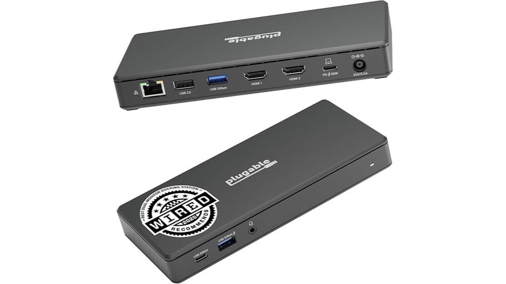 dual 4k hdmi dock