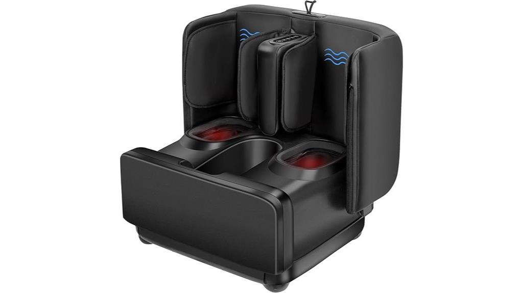 dual foot and calf massager