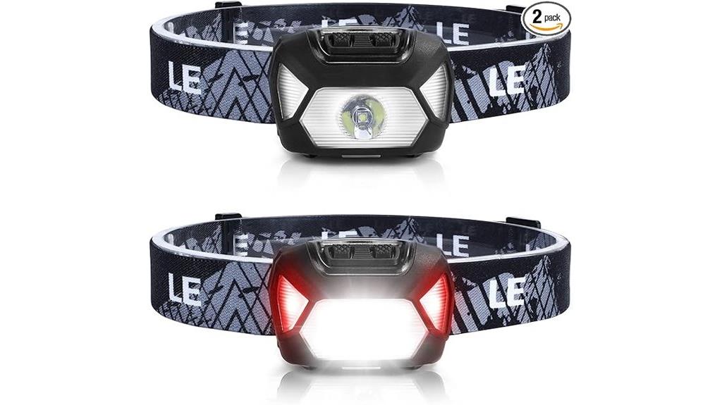 dual led headlamps pack