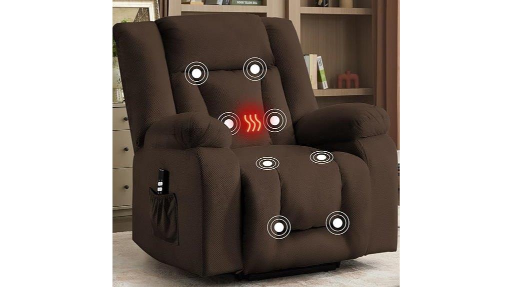 dual motor heated recliner