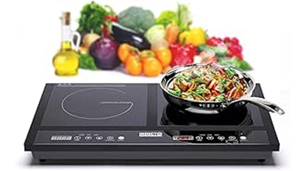 dual zone induction cooktop
