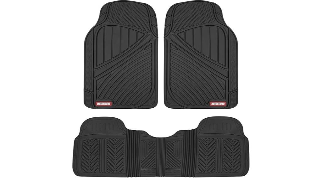 durable rubber floor mats