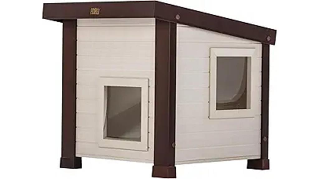 ecoflex outdoor cat shelter