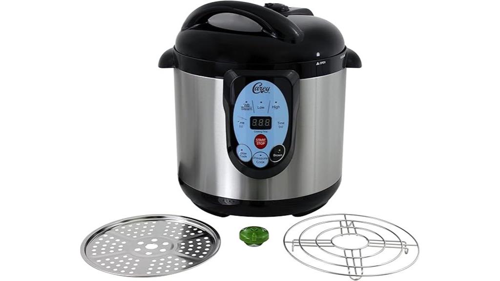 electric 9 5 qt pressure cooker