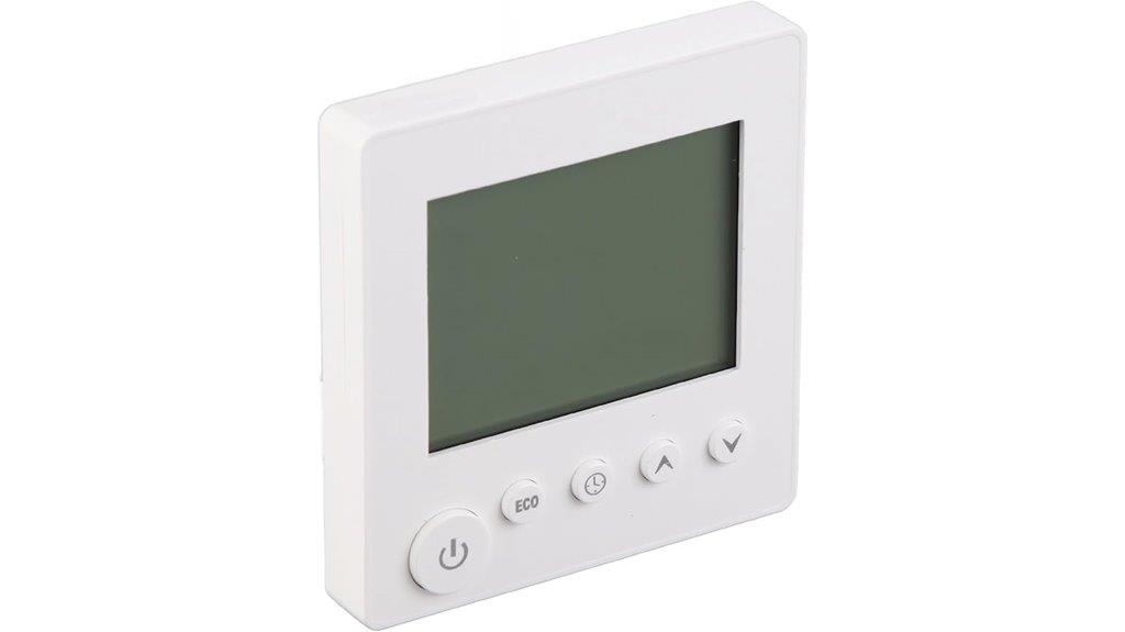 electric baseboard thermostat display