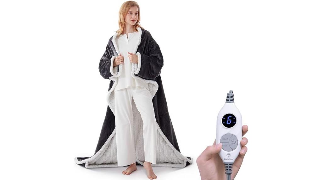 electric cozy foot blanket