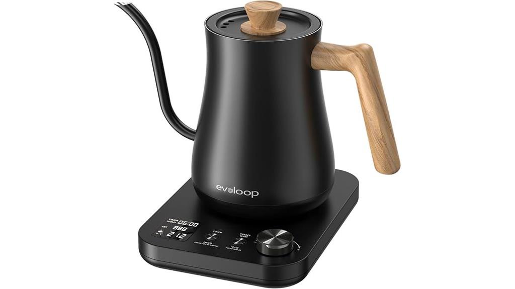 electric kettle with temp
