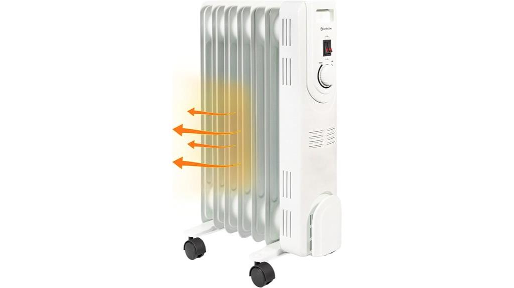electric oil filled space heater