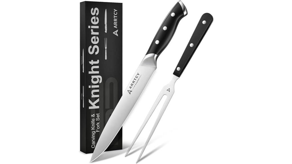 elegant carving knife set