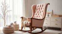 elegant luxury nursery chairs