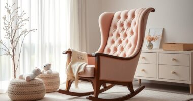 elegant luxury nursery chairs