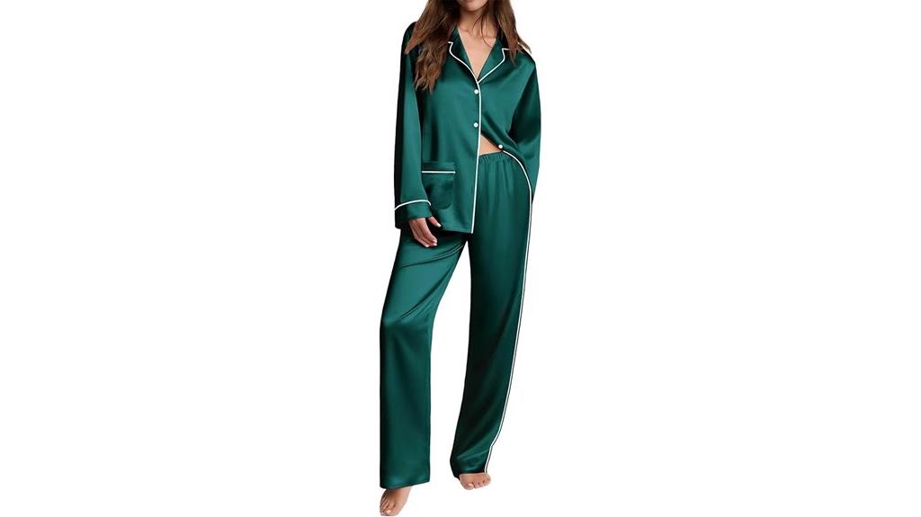 elegant satin sleepwear sets