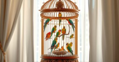 elegant upscale bird enclosures