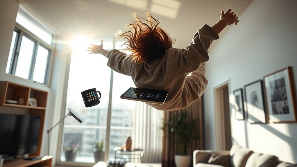 embrace posture through space