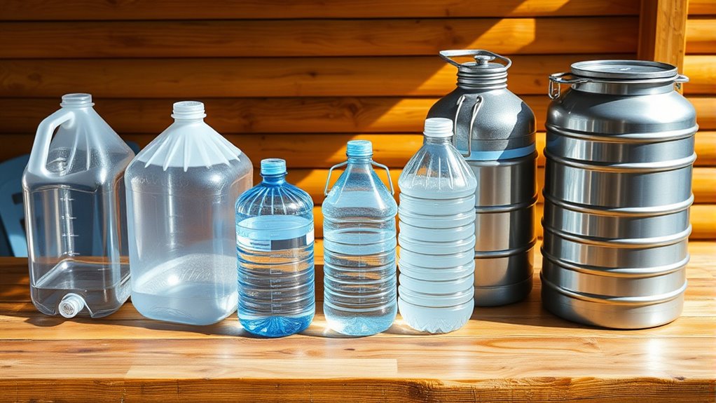 emergency water storage considerations