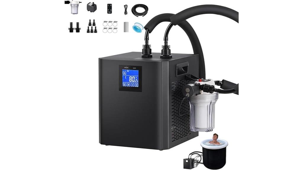 enhanced ice bath chiller