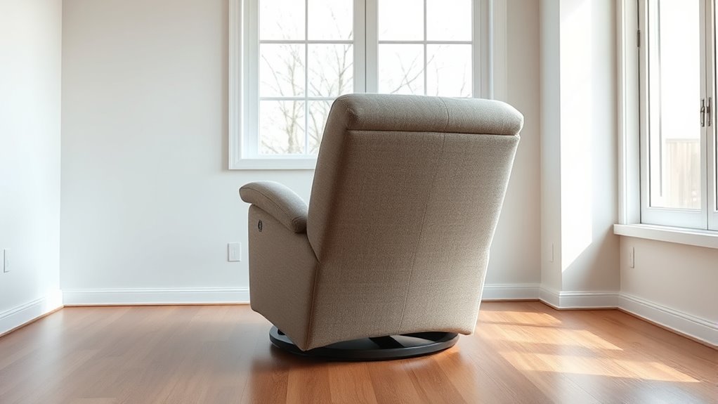 ensure spacious recliner setup