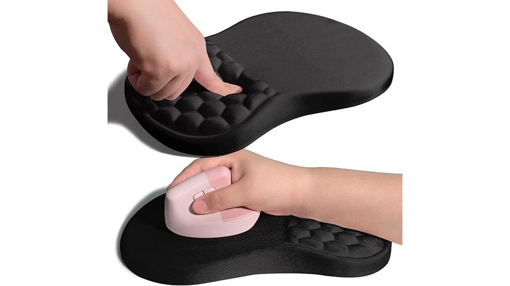 ergonomic memory foam pad