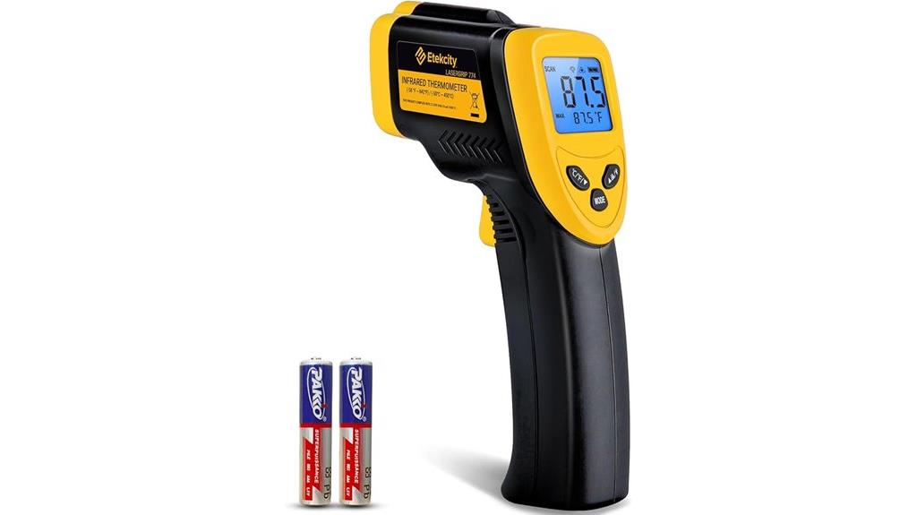 etekcity laser infrared thermometer