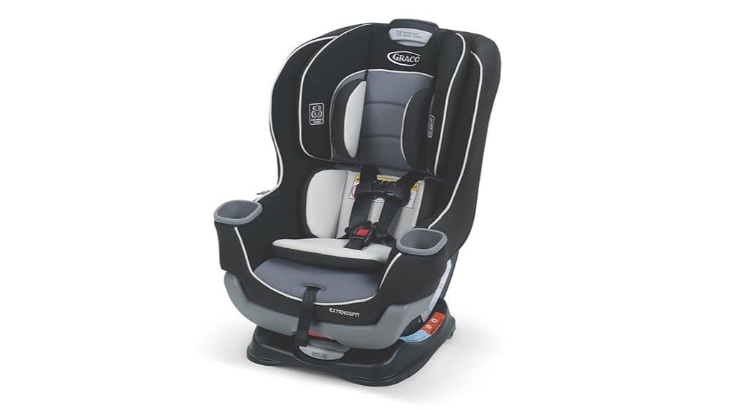 extend2fit adjustable car seat