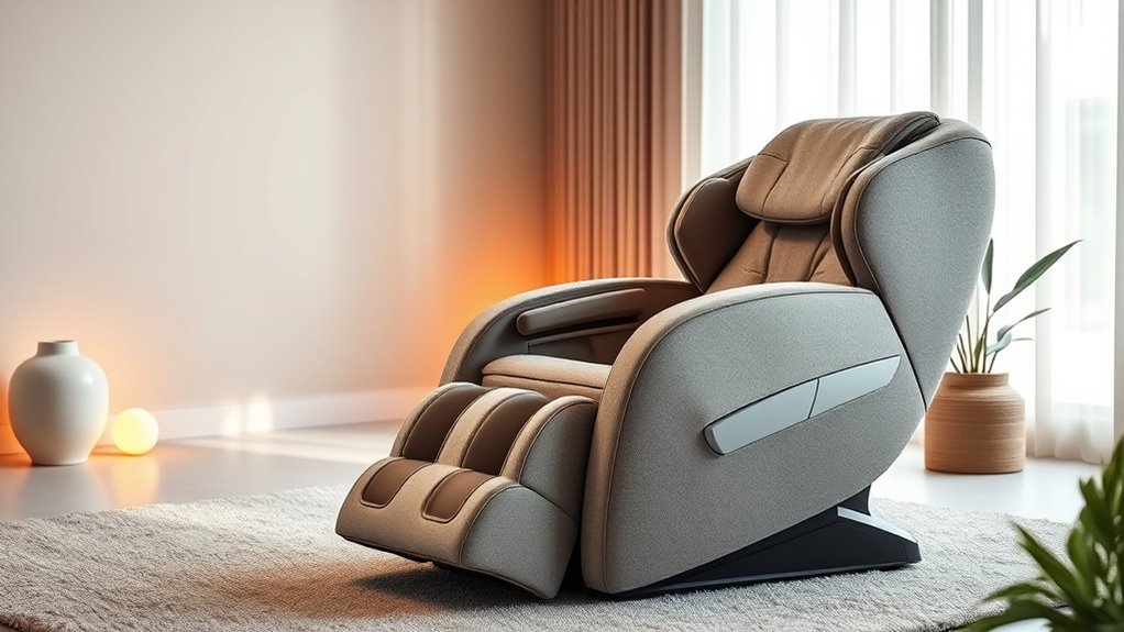fabric massage chair considerations