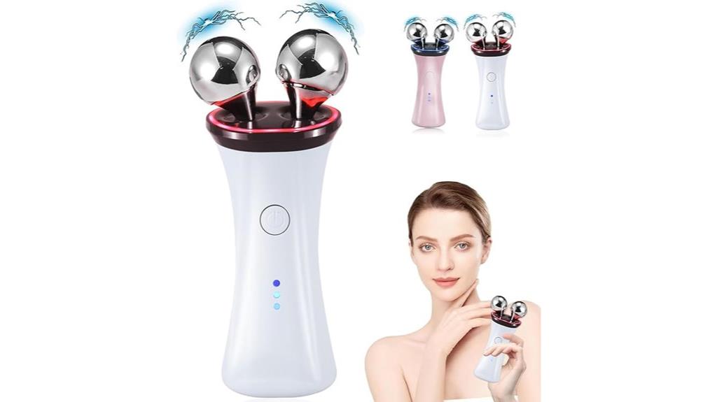 facial and neck microcurrent device