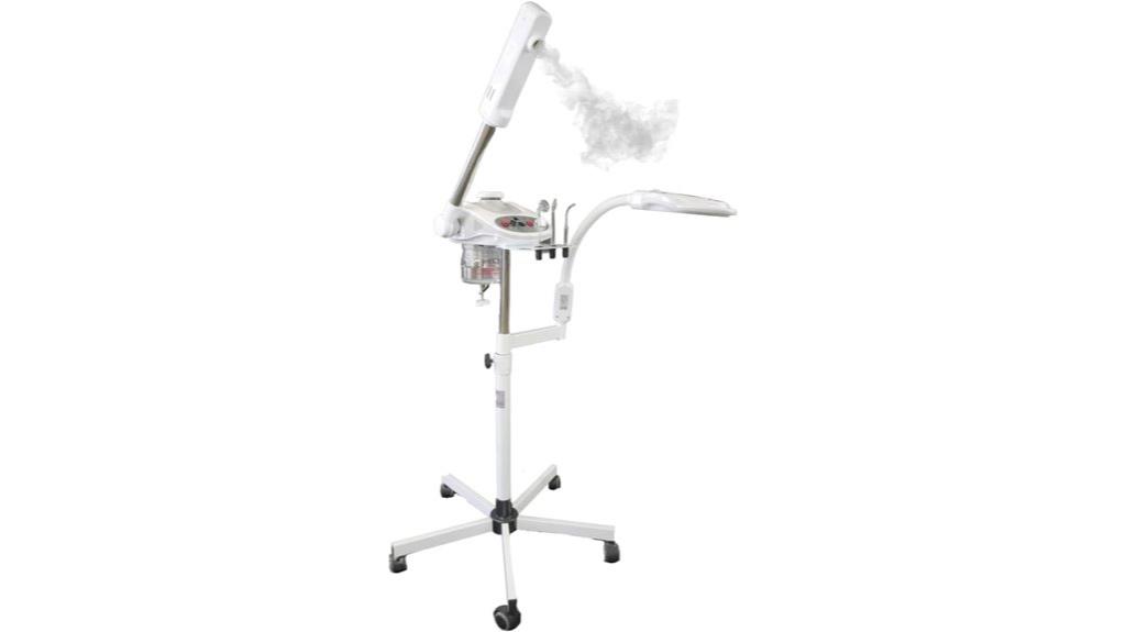 facial steamer with led