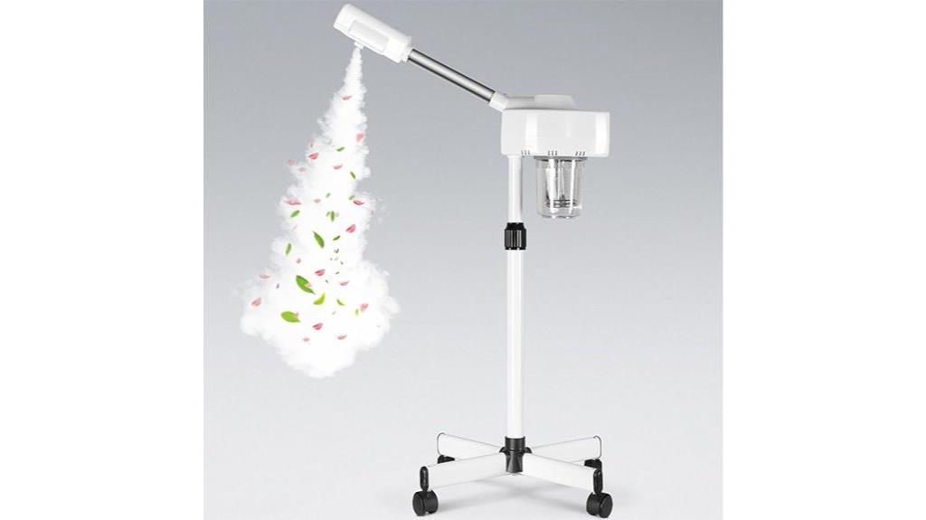 facial steamer with stand