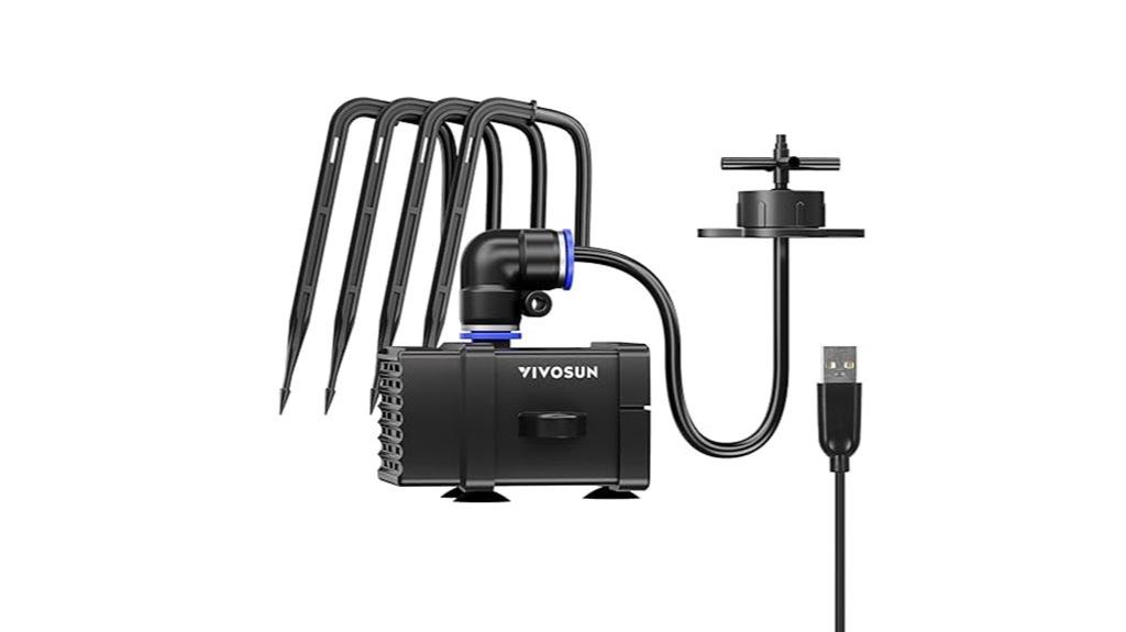 flexible drip watering system