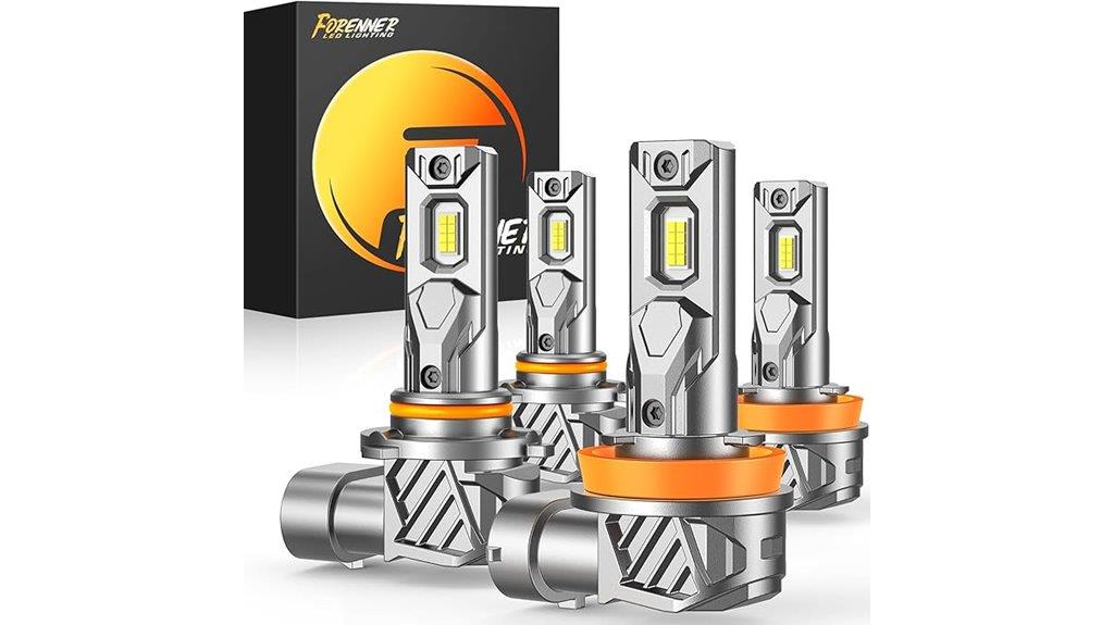 four pack headlight bulbs