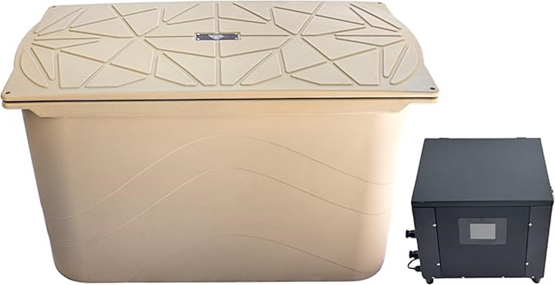 frosty 100 gallon tub