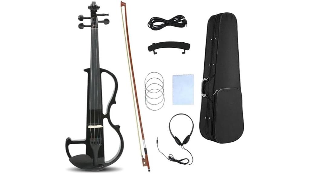 full size electric violin set