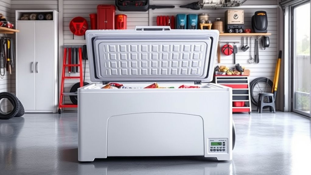 garage freezer considerations