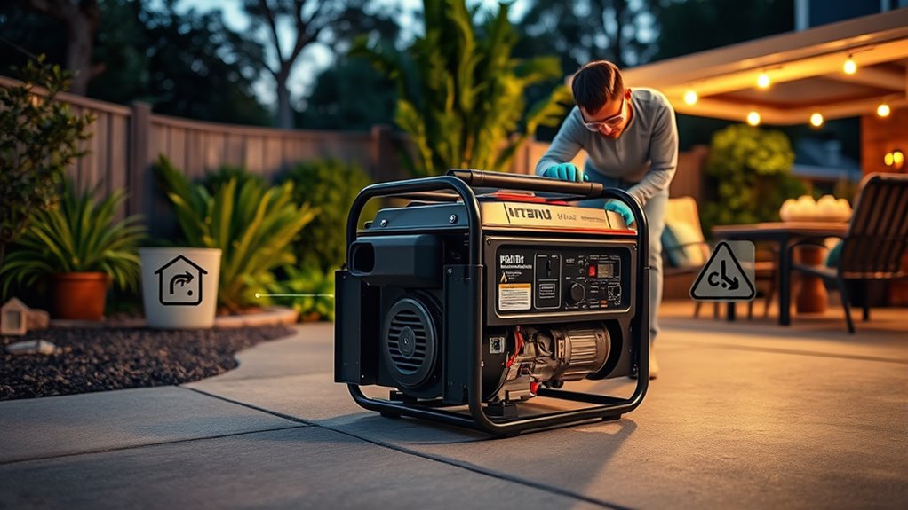 generator safety precautions indoors