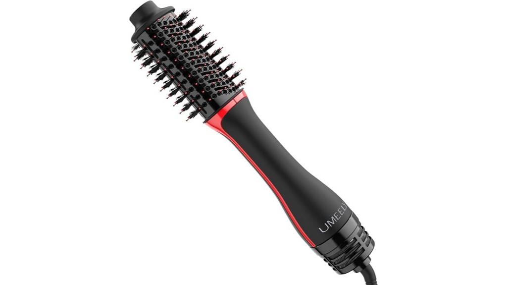 hair dryer brush with ionic