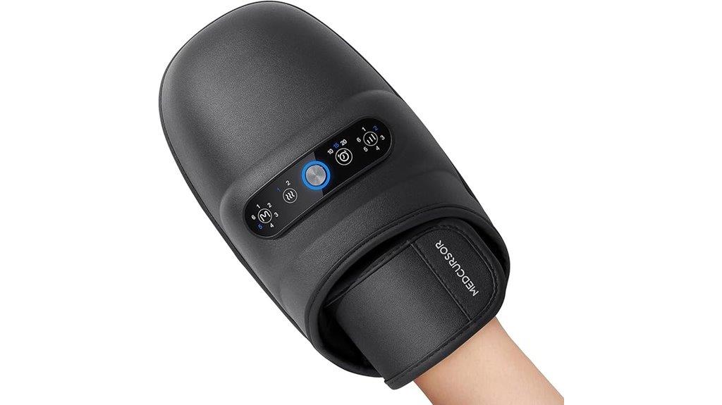 hand massage with heat