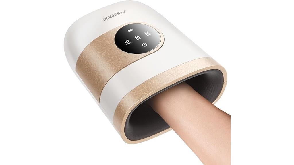 hand massager with heat