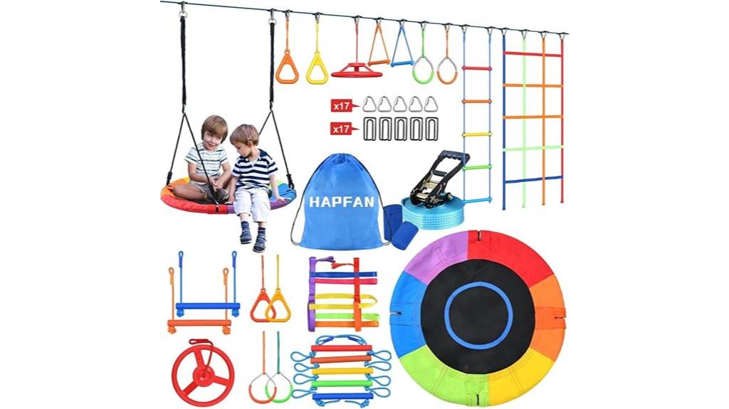 hapfan 50 ft obstacle course