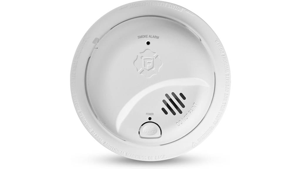 hardwired smoke alarm with backup