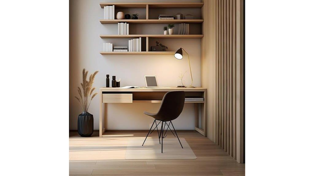 hardwood floor office mat