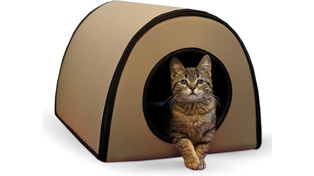 heated cat shelter