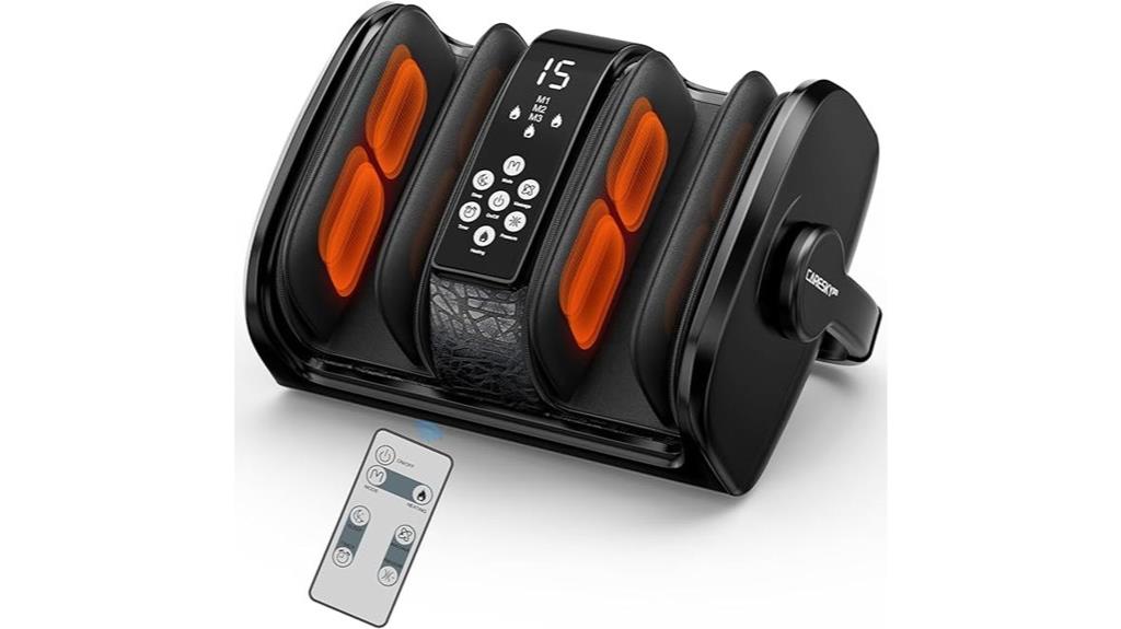 heated deep kneading foot massager