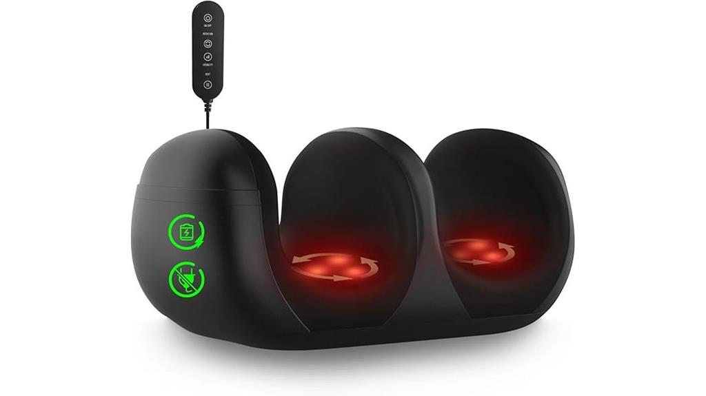 heated deep kneading foot massager