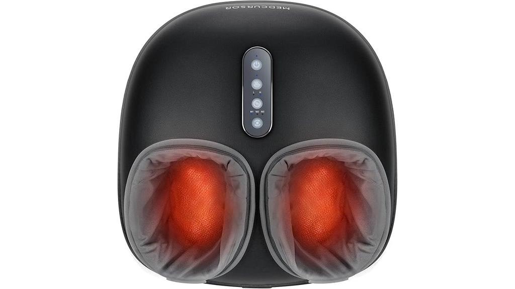 heated deep kneading massage