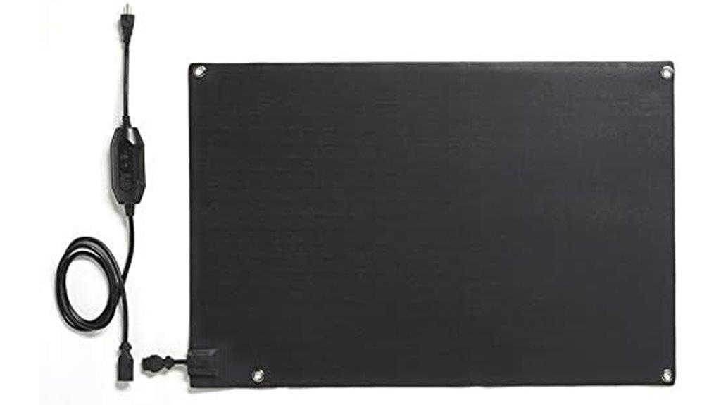 heated entrance snow melting